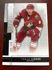 🏒  14-15 UPPER DECK PREMIER - TOBIAS RIEDER /249 #R6 ARIZONA COYOTES