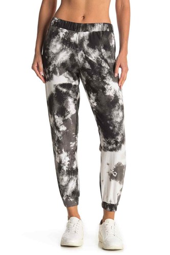 Z By Zella Maise Tie Dye Joggers Black 