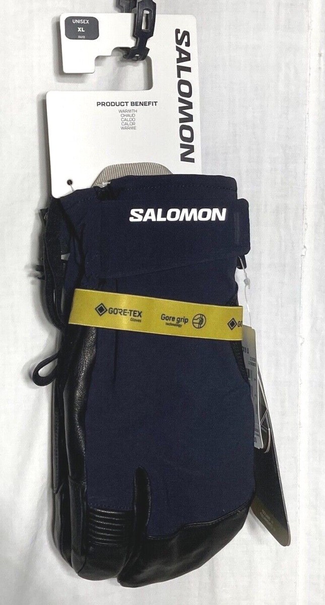 Salomon QST Paw Gore-Tex Primaloft Leather Palm Mitt Unisex Salomon QST Paw Gore-Tex Primaloft Leather Palm Mitt Unisex