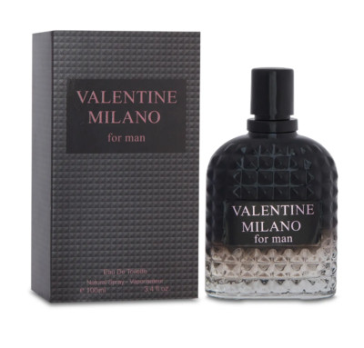 Valentine Milano Men's Cologne 3.4 Fl. Oz. Eau de Parfum Spray
