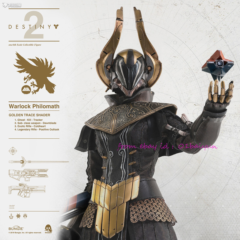 Three セール zero Destiny Warlock ディスティニー フィギュア Three