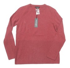 Saks Fifth Avenue Women's Red Heather 100 Cashmere Crew-Neck Sweater