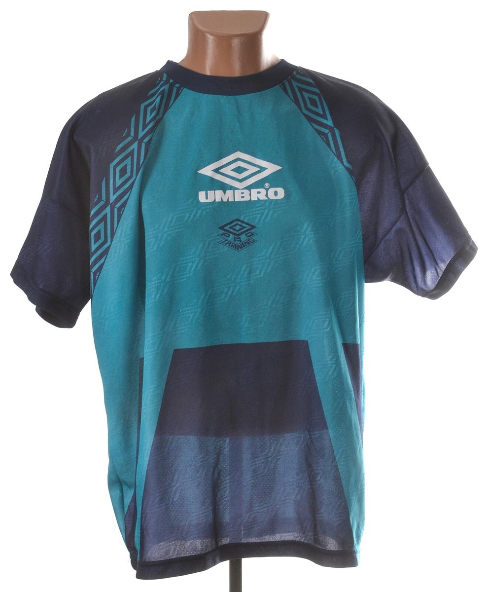 UMBRO VINTAGE 1994 1996 GREEN TRAINING SHIRT SIZE L ADULT MADE IN