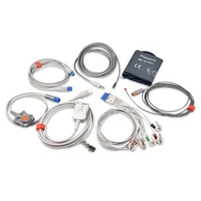 Philips Compatible Patient Monitor Accessories Kit Bundle - ECG/Spo2/NIBP