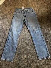 Carhartt Men's Straight Fit Heavyweight 5 Pocket Tapered Leg Jeans Stonewash B18