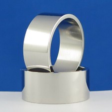 Ring Edelstahlring 10mm breit Edelstahl Damenring Herrenring Fingerring Bandring