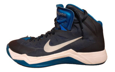 Nike Zoom HyperQuickness  599515-401 Royal Blue Men s Size 9 Basketball Shoes