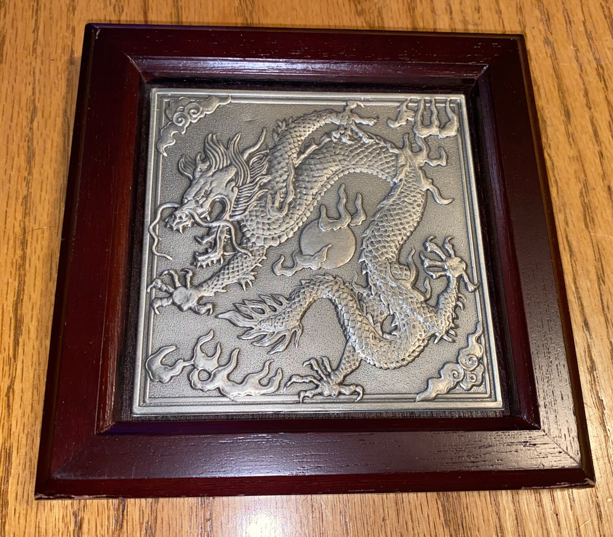 Royal Selangor Pewter Craftsmanship Wall Framed Art Plaque Chinese