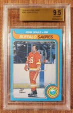 1979 O-Pee-Chee #282 John Gould Sabres Hockey Card BVG 9.5 Gem Mint POP 1