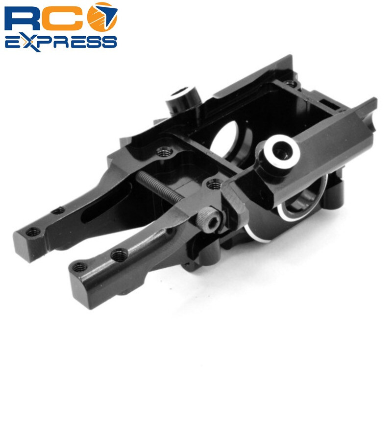 INTEGY CNC Aluminum Rear Bulkhead (Blue) - Upgrade For Traxxas 1/16 E-Revo, Slash, Summit, Rally Models
