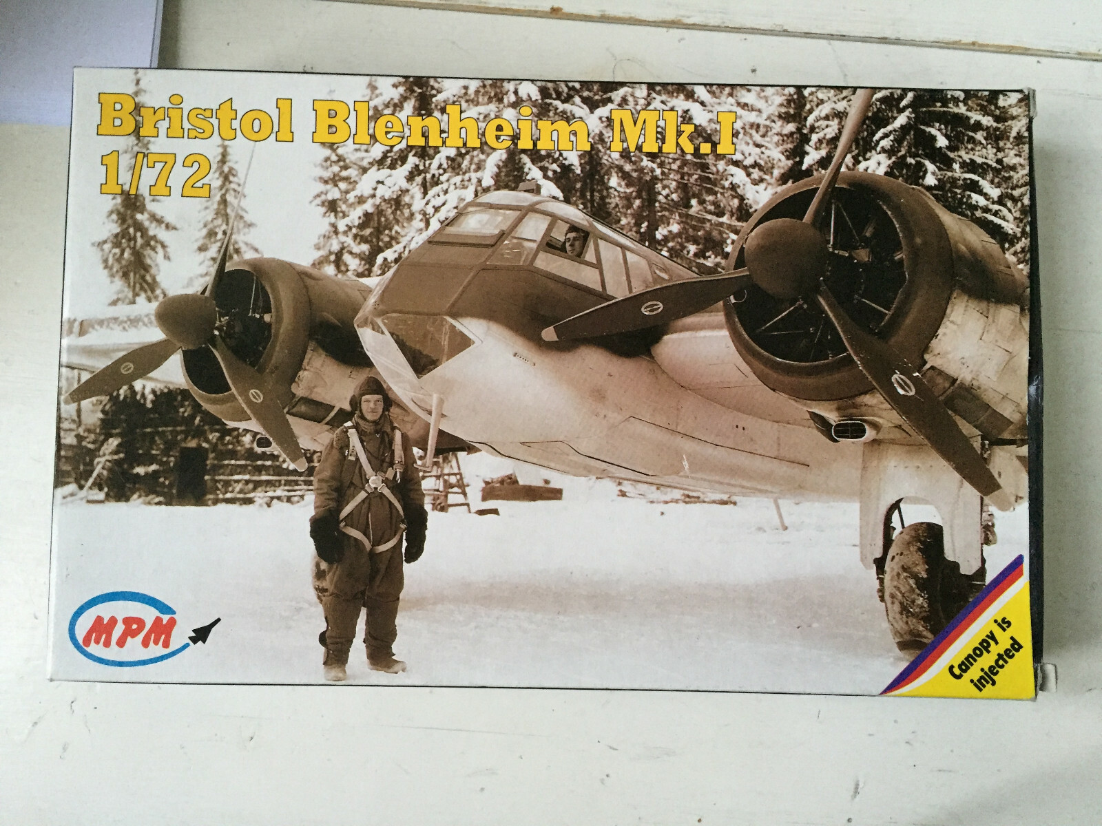 Maquette Bristol Blenheim Mk I MPM 1/72 kit plastique neuf pour modéliste