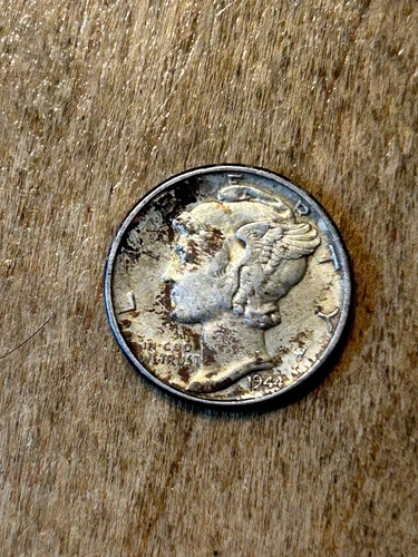 1944 Mercury Dime XF