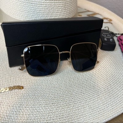 Dior Large Gold Wired “So Stellaire 1XS” Sunglasses w/ Dark  display picture 3