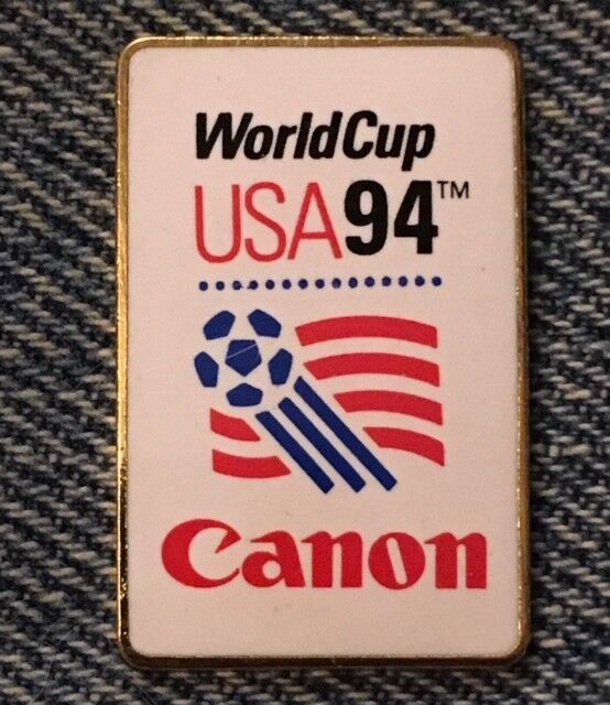 1994 FIFA World Cup Pin ~ Football Soccer ~ Sponsor ~ Canon