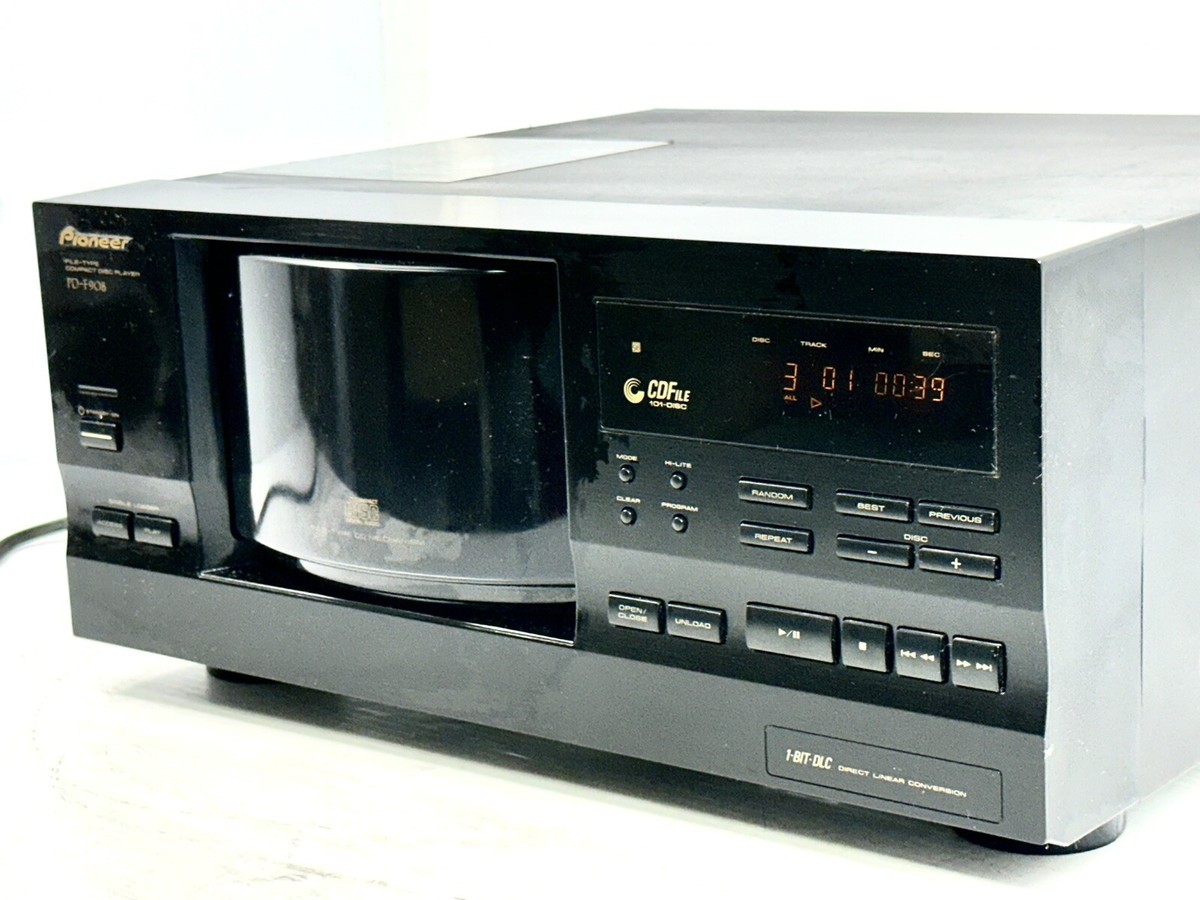 Pro Refurb Pioneer PD-F908 File Type Compact Disc Player-101 CD