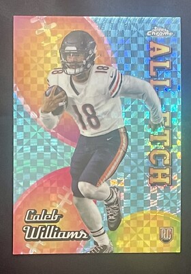 2024 Topps Chrome Caleb Williams RC All-Etch Xfractor #CAE-CW Rookie Bears
