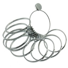 Wrist Bangle Bracelet Sizer Gauge Measures Size 10-18 Metal Jewelry Tool
