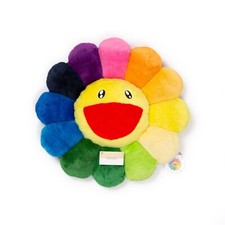 Takashi Murakami Rainbow Flower Cushion Pillow plush 60cm Complexcon kaikai kiki