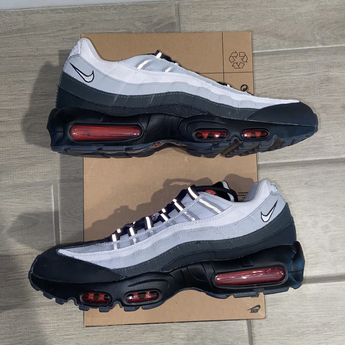 Mens Size 14 - Nike Air Max 95 PRM Koi Fish Scales - Black, White  DQ3979-001 | eBay