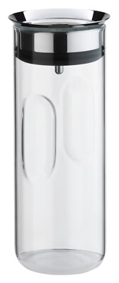 WMF Basic Karaffe Wasserkaraffe Glaskaraffe mit Sieb Edelstahl Glas 0,8 Liter