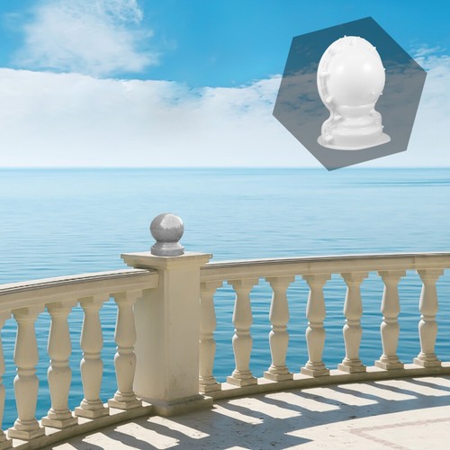Ball Sphere Mold Concrete Cement Orb Mold Roman Column Ball Decoration Mold - 第 7/12 張圖片