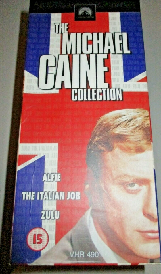 The Michael Caine Collection Special Edition VHS Box Set/Alfie/Italian Job/Zulu  Foto 3 de 4
