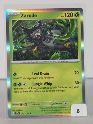 Zarude - Surging Sparks - 011/191 - singles - Pokemon TCG - foil