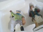 Department 56 Village Series W/ Box Come Into The Inn Set 3 EUC — photo 5