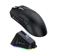 ATTACK SHARK X11 Wireless Gaming Mouse with Charging Dock,BT/2.4G Wireless/Wired