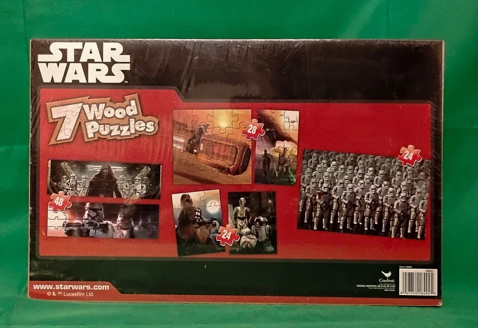 Коллекция деревянных головоломок Star Wars 7 - Cardinal Industries, Inc - Изображение 2 из 2