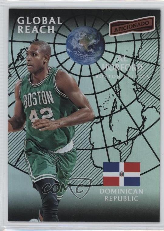 2016-17 Panini Aficionado Global Reach Al Horford #140 0kb5
