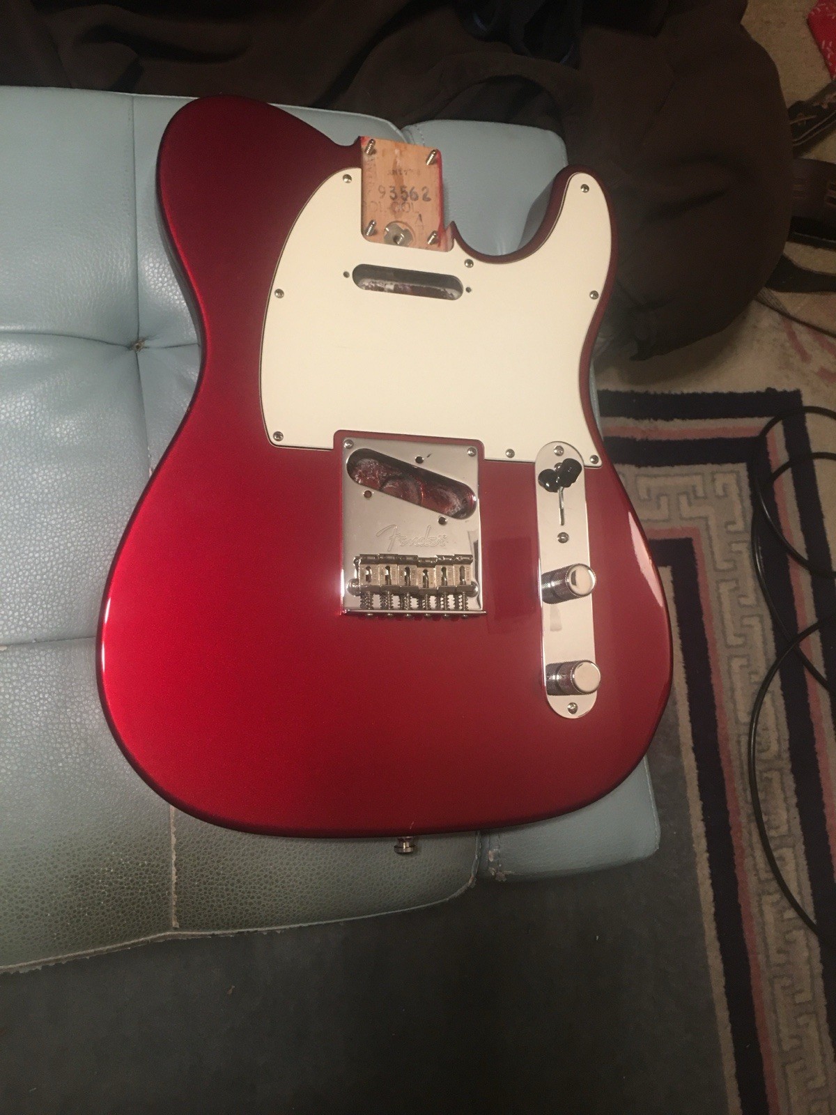 Fender American Standard Telecaster - 2012- Semi loaded - Rare candy cola finish