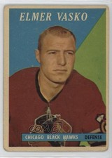 1958-59 Topps Elmer Vasko #12 0q4x