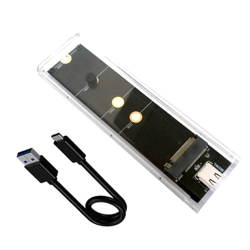 Slim-M.2 NVME SSD Adapter Shell-Case USB3.1 Support NVME Storage Enclosure - Afbeelding 11 van 11
