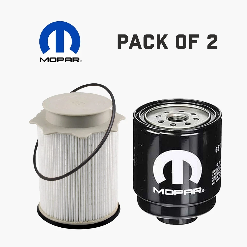 Conjunto separador de água filtro de combustível diesel Dodge Ram 6,7 litros 2013-18 Mopar fabricante de equipamento original - Imagem 4 de 4