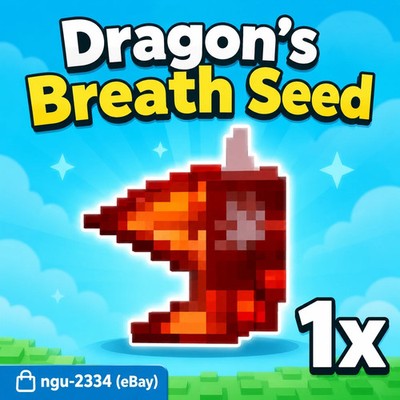 Dragon Breath Seed - GROW A GARDEN 2 FAST DELIVERY  