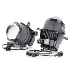 3.0 2.0 Universal Bi Led Lens Fog Lights 3 Colors White Light Projector Lens 12v 3.0 2.0 Universal Bi Led Lens Fog Lights 3 Colors White Light Projector Lens 12v