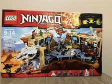 LEGO 70596 Samurai X Cave Chaos Set Parts List