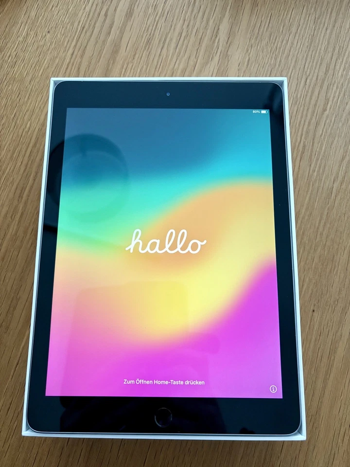 Apple iPad 6. Gen. 128GB, WLAN, 24,64 cm, (9,7 Zoll) - Spacegrau