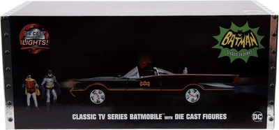 Jada 98625 Batmobile Voiture En Métal Sous Pression 1:24 Noir Multi-couleur - Photo 1/4