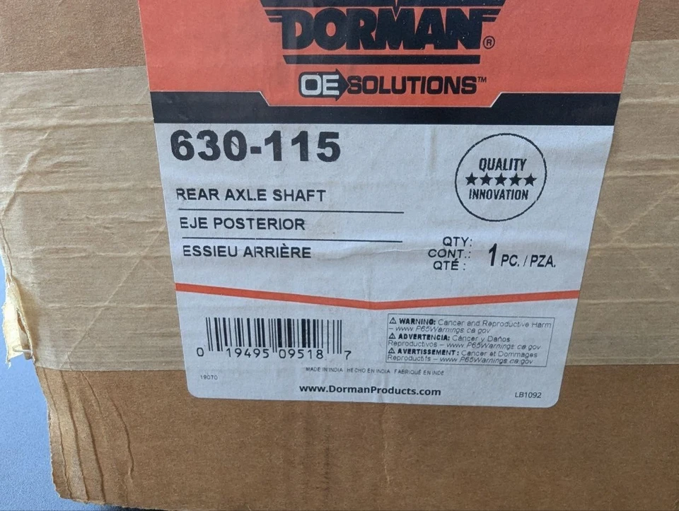 Eje trasero Dorman 630-115 se adapta a Ford F-250 F-350 Super Duty 1999-2004 - AU Foto 2 de 2