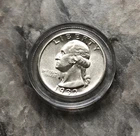 1932 SILVER WASHINGTON QUARTER. BU Condition.