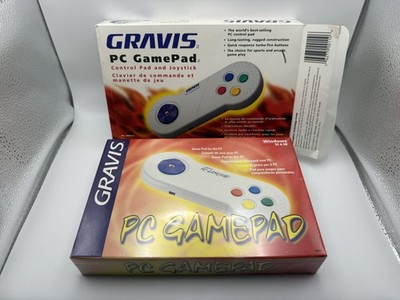 Gravis PC GamePad NIB Sealed NOS Vintage 1998 Windows 95/98 Gameport 40011