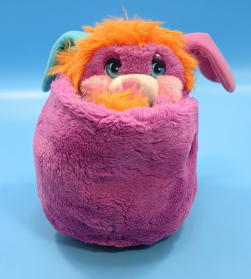 Popples 1985 Pancake 15  Popples Purple Plush Vintage 80s Toy