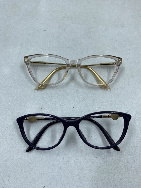 Versace Multicolor Cat Eyeglasses