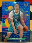 2025 Topps Finest Basketball Blue Geometric Refractor Ryan Kalkbrenner #123