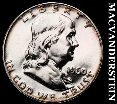 1960 Franklin Half Dollar- Silver Choice Gem Proof Luster No Reserve #i9630