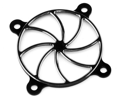 Team Brood 40mm Aluminum Fan Cover (Black) [BRO-TBR-40MMBFCB]