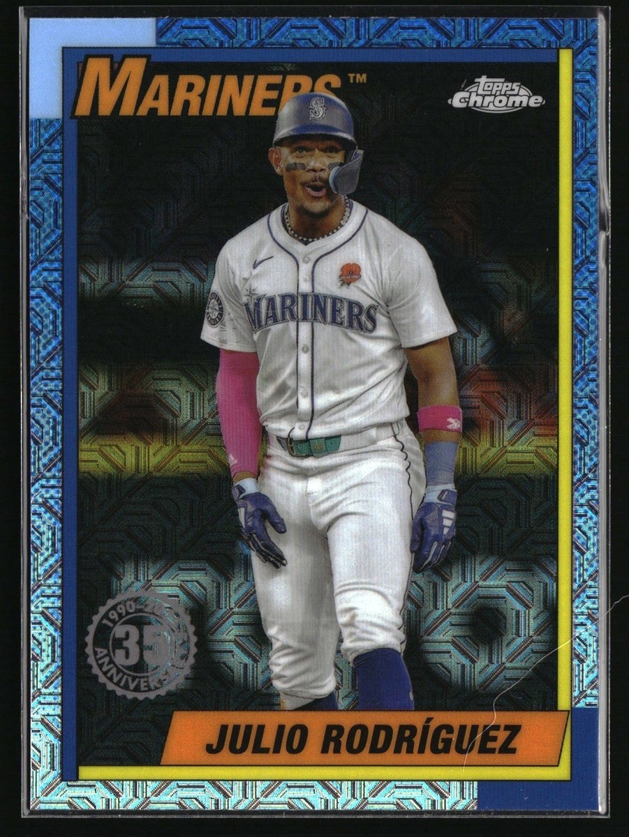 2025 Topps Chrome 1990 Topps Baseball 35th Anniversary Julio