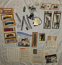 VINTAGE TYCO TRAIN SET Collection LOT - x6 Cars - SOLD AS IS - Used